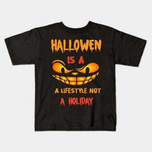 Vintage Design Halloween 2022 Art Kids T-Shirt
